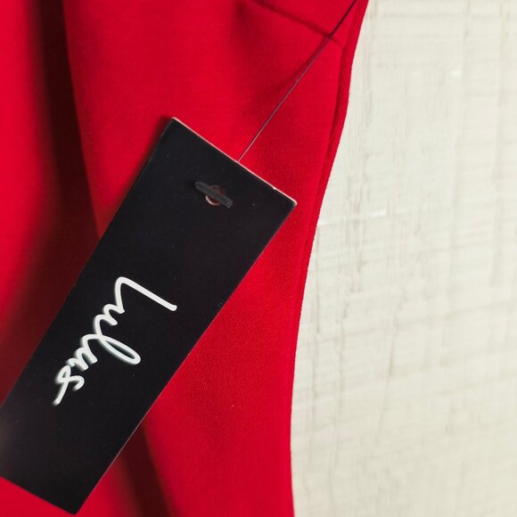 Lulu's Red Midi Dress - Picture 4 of 6